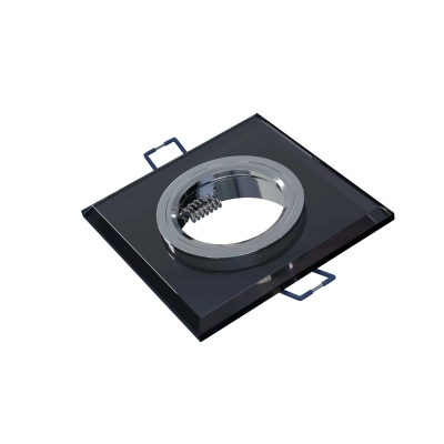 OPRAWA CZARNA SZKLANA KWADRAT STAŁA