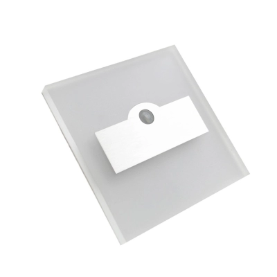 OPRAWA SCHOD. LUMI LED 0,6W 3000K  BIAŁY PIR