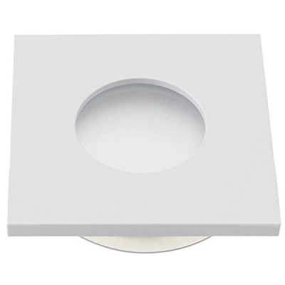 OPRAWA SQUARE WHITE  KWADRAT 1x GU10 IP44 biały