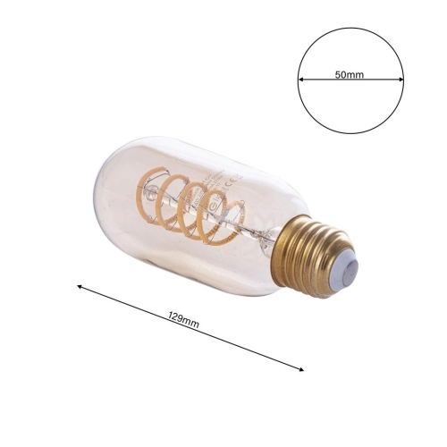 ŻARÓWKA E27 LED FILAMEN WW 4W SŁUPEK T45 3638