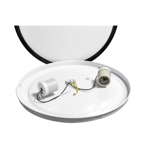 ^PLAFON SOLEN OKRĄGŁY 2xE27 CZARNY IP44 6568