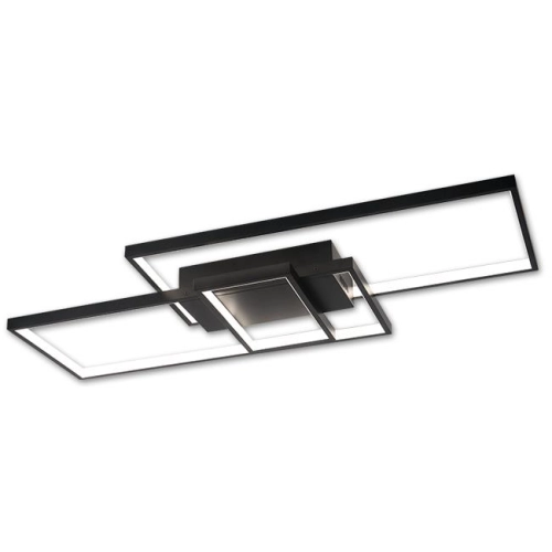 ^PLAFON GALAXIS VELA 90W 83X36X8 CM CZARNY 3335