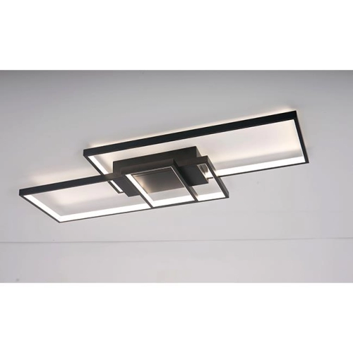 ^PLAFON GALAXIS VELA 90W 83X36X8 CM CZARNY 3335
