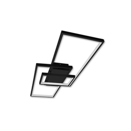 ^PLAFON GALAXIS VELA 90W 83X36X8 CM CZARNY 3335