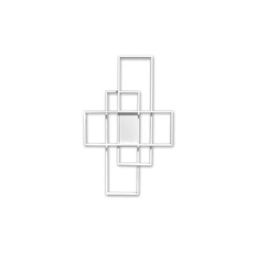 ^PLAFON GALAXIS PEGAZ LED 130W 105X50X8CM BIA 3317