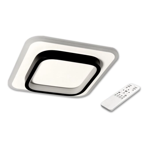 ^PLAFON GALAXIS FALCON 35W 24x24x5cm CZARNY 6095