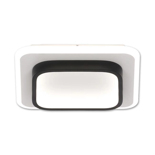 ^PLAFON GALAXIS FALCON 35W 24x24x5cm CZARNY 6095