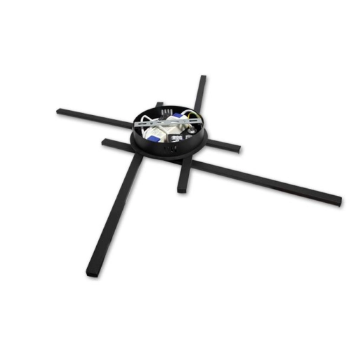 ^PLAFON MODENA GRANDO 34W 4000K 70cm CZARNY 7120
