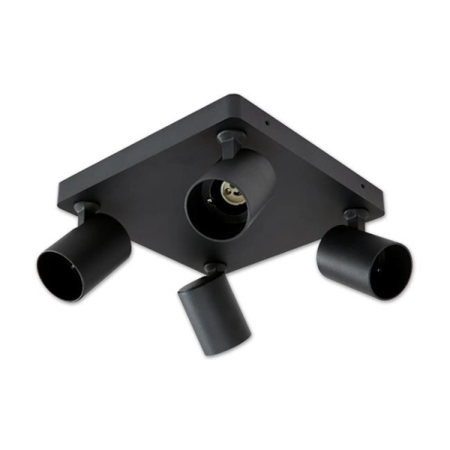 KINKIET SPOT FREDO 4x GU10 czarny 4890