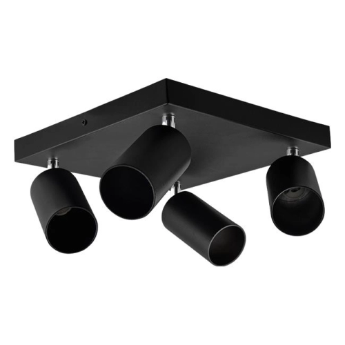 ^SPOT BARDO 4xGU10 CZARNY 1298