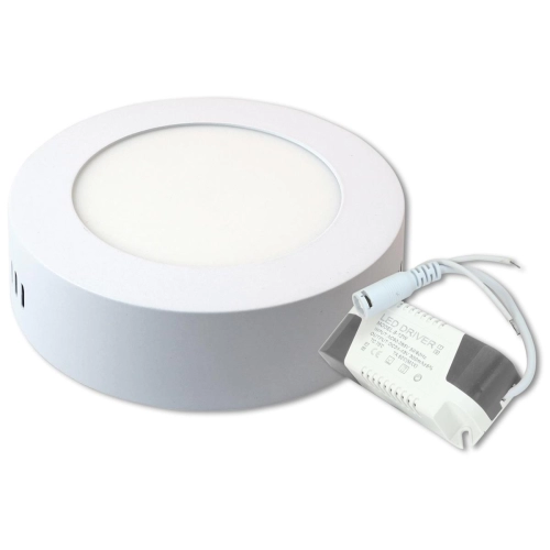 PANEL LED PROMA ROUND 6W WW N/T WH 5077