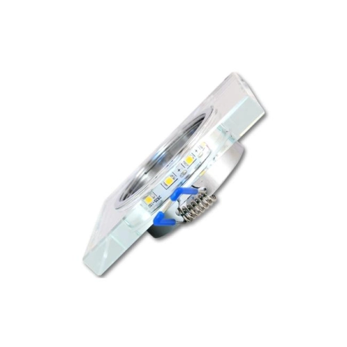 OPRAWA CLEAR KWADRAT KRYSZTAŁ + LED 3W 1144