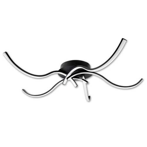 #PLAFON MODENA ISTRIA 47W 4000K 73cm CZARNY 0327