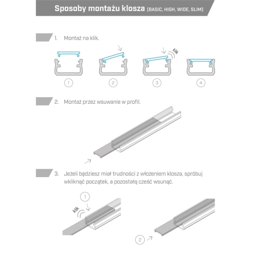 KLOSZ MLECZNY PVC 3M