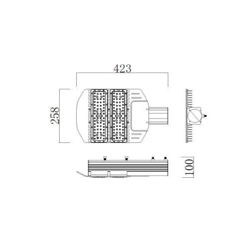 LAMPA ULICZNA AP 100W 5500K  IP65 5 LAT GWAR. 6478