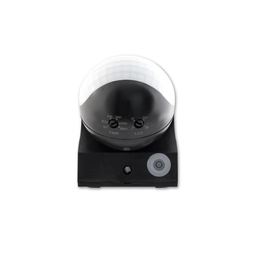 CZUJNIK RUCHU ZEW REGULOWANY CZARNY IP44 1508