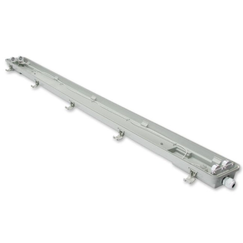 OPRAWA+ŚWIE.LED 2x18W PW IP65 120CM SZKŁO 5662XQ