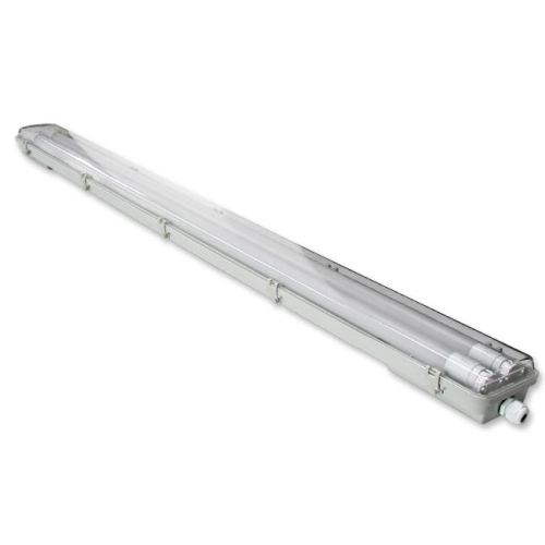 OPRAWA+ŚWIE.LED 2x18W PW IP65 120CM SZKŁO 5662XQ