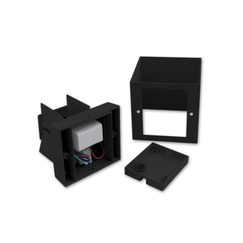 KINKIET KIRA LED 2x3W 4000K IP54 CZARNY 1458
