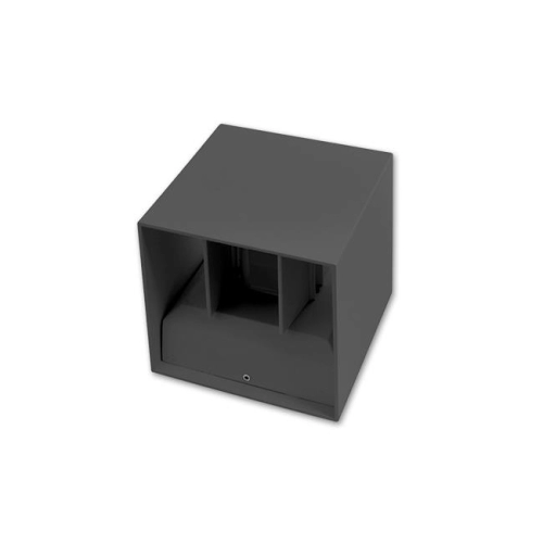 KINKIET KIRA LED 2x3W 4000K IP54 ANTRACYT 7167
