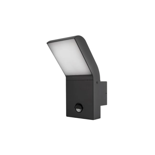 KINKIET CLARK 12W NW 4000K IP54 PIR ANTRACYT 3460