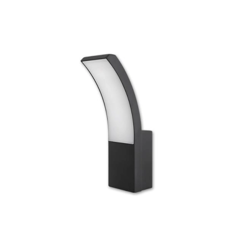 KINKIET LORETO LED 9W PW IP54 ANTRACYT 1288