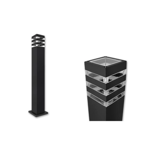 LAMPA MALIBU STOJĄCA E27 80cm CZARNY 1569