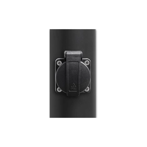 LAMPA MANILA STOJĄCA E27+GNIAZDO 65cm CZARNY 6469
