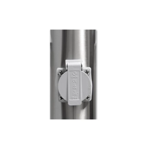 LAMPA MANILA STOJĄCA E27+GNIAZDO 65cm SREBRN 3393