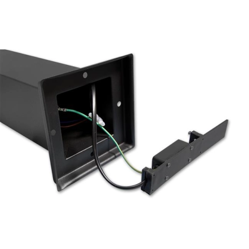 #LAMPA HAVANA STOJĄCA 45cm CZARNY CZUJNIK 0964