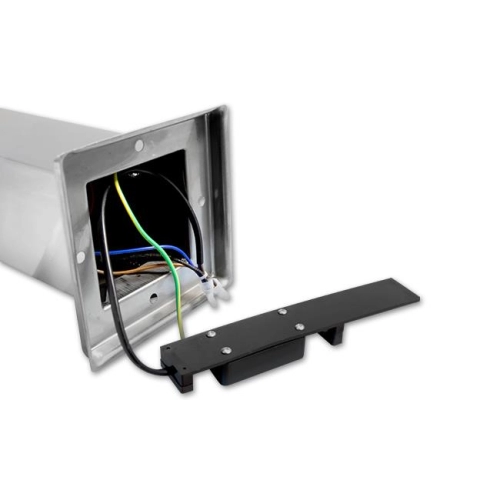 LAMPA HAVANA STOJĄCA 45cm SREBRNY CZUJNIK 0973