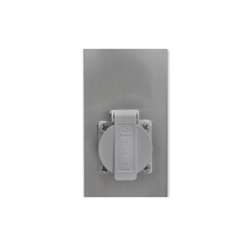 LAMPA HAVANA STOJĄCA 65cm SREBRNY GNIAZDO 4352