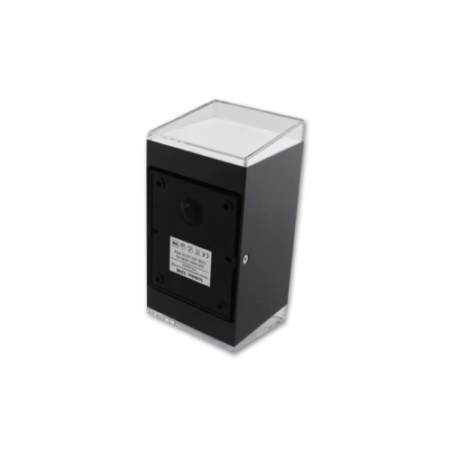 KINKIET RALF LED KWADRAT14W 4500K IP54 CZARN 3246