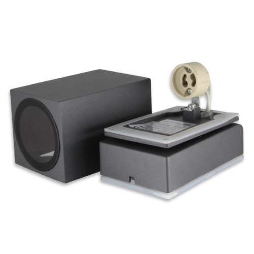 KINKIET RHINO RUCHOMA 1xGU10 IP44 ANTRACYT 0943