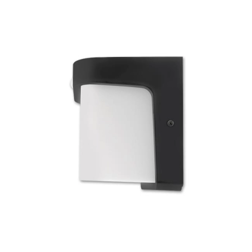 KINKIET CORGI LED 12W 4000K IP54 PIR CZARNY 6086