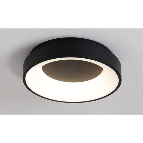 ^PLAFON GALAXIS NOVA 54W 40X8 cm CZARNY 1394