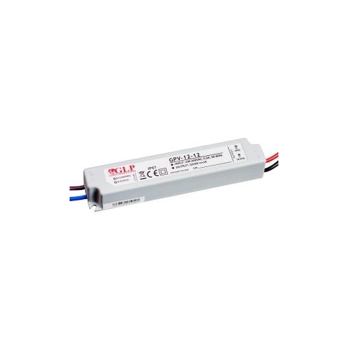ZASILACZ LED 12V 12W 1A GLP GPV IP67