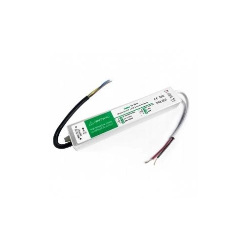 ZASILACZ LED 12V 30W 2,50A SLIM IP67 ID-3040