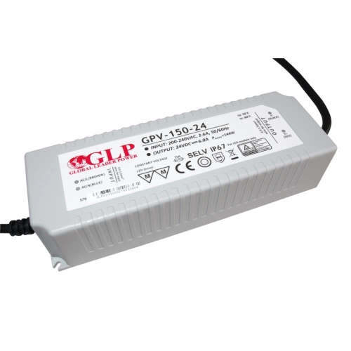 ZASILACZ LED 24V 150W 6,25A GLP GPV IP67