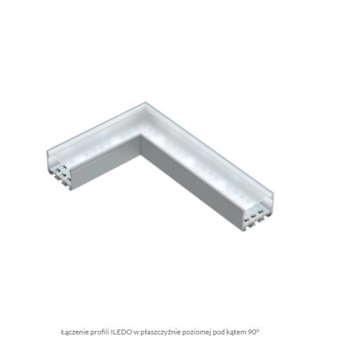 PROFIL ALU. LED ILEDO ANODOWANY 1M