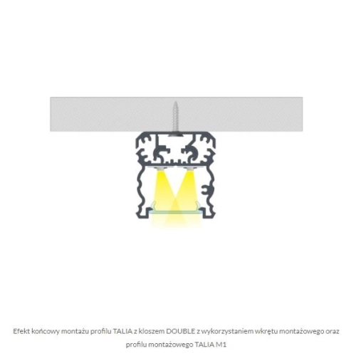 PROFIL ALU. LED TALIA ANODOWANY 3M