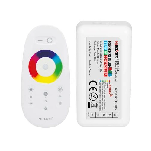 KONTROLER+ZESTAW PILOT RGBW 10A 1STR FUT027 ML