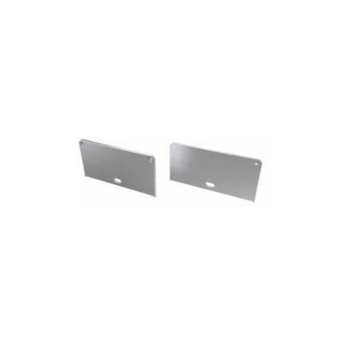 ZAŚLEPKA LARGO M2 SREBRNA ALUMINIOWA Z OTWOREM