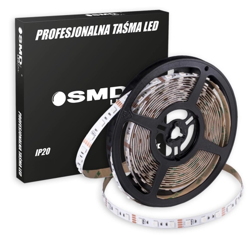 $ TAŚMA LED 300 SMD5050 IP20 RGB SMD LEDline5Y 5M