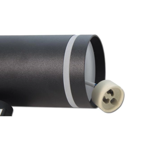 REFLEKTOR RING GU10 55mm 1F CZARNY 0312
