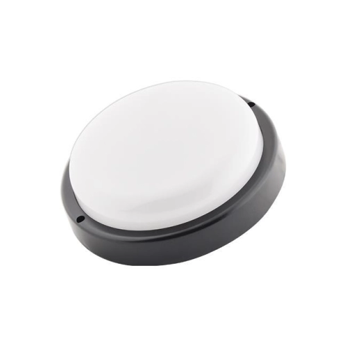 ^PLAFON OKRĄG MAKS 12W NW 4000K IP54 CZARNY 1002