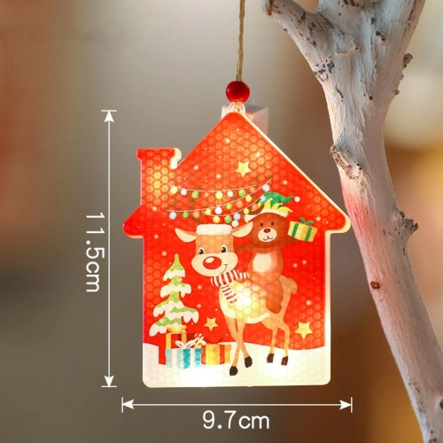 Zawieszka LED świąt. 11,5cm DOMEK 2700K 4940