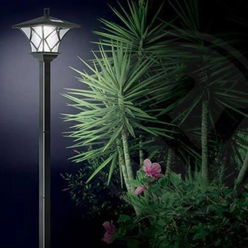 LAMPA LED SOLARNA OGRODOWA WBIJANA IP44 0743