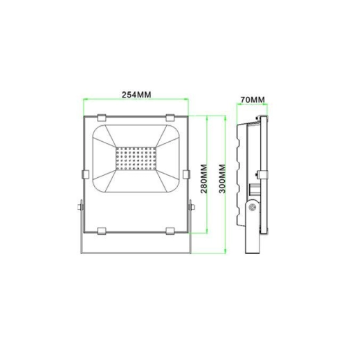 NAŚWIETLACZ TX-100W 4000K PROFES 3L-5l gw 8072