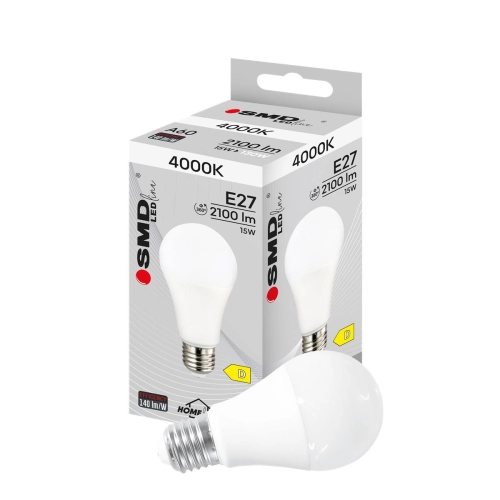 $ ŻARÓWKA E27 LED SMD 15W NW A60 HOMEline 4786